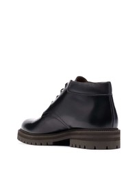 Bottines chukka en cuir noires Common Projects