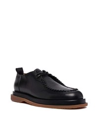 Bottines chukka en cuir noires Buttero