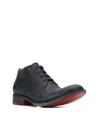 Bottines chukka en cuir noires A Diciannoveventitre