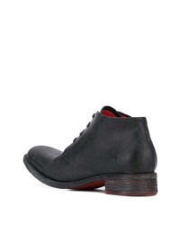 Bottines chukka en cuir noires A Diciannoveventitre