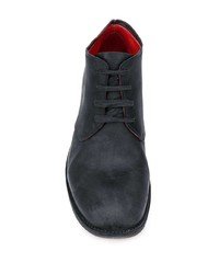 Bottines chukka en cuir noires A Diciannoveventitre