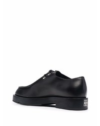 Bottines chukka en cuir noires Givenchy