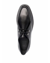 Bottines chukka en cuir noires Givenchy