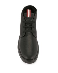 Bottines chukka en cuir noires Bally