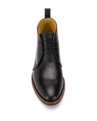 Bottines chukka en cuir noires Scarosso