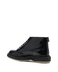 Bottines chukka en cuir noires Adieu Paris