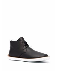 Bottines chukka en cuir noires Camper