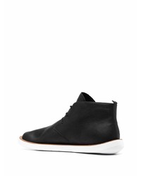 Bottines chukka en cuir noires Camper