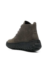 Bottines chukka en cuir olive Camper