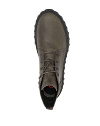 Bottines chukka en cuir olive Camper