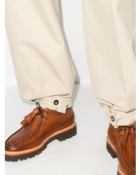 Bottines chukka en cuir tabac Grenson