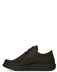 Bottines chukka en cuir vert foncé At.Kollektive