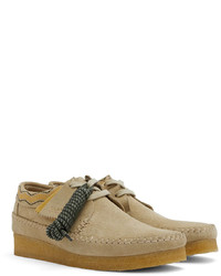 Bottines chukka en daim beiges Clarks Originals