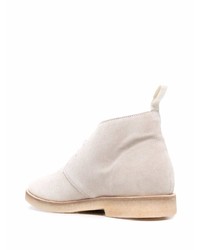 Bottines chukka en daim blanches Common Projects