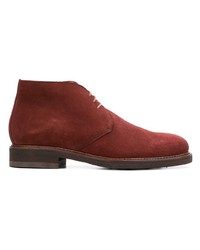 Bottines chukka en daim bordeaux Berwick Shoes