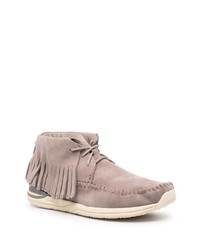 Bottines chukka en daim grises VISVIM