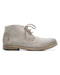 Bottines chukka en daim grises Marsèll