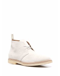 Bottines chukka en daim grises Common Projects