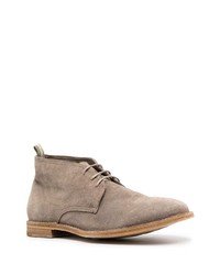 Bottines chukka en daim grises Officine Creative