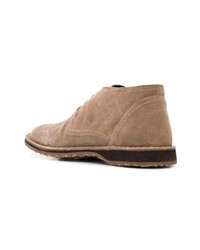 Bottines chukka en daim marron clair Sun 68