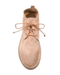 Bottines chukka en daim marron clair Marsèll