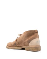 Bottines chukka en daim marron clair Golden Goose