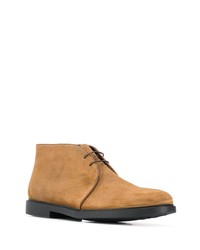 Bottines chukka en daim marron clair Fratelli Rossetti