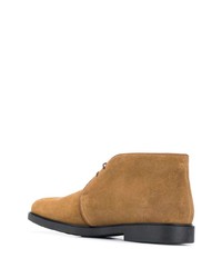 Bottines chukka en daim marron clair Fratelli Rossetti