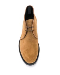 Bottines chukka en daim marron clair Fratelli Rossetti