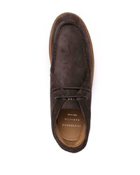 Bottines chukka en daim marron foncé Henderson Baracco