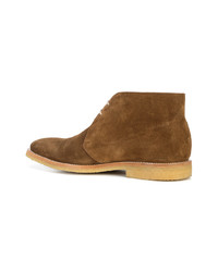 Bottines chukka en daim marron To Boot New York