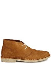 Bottines chukka en daim marron Asos