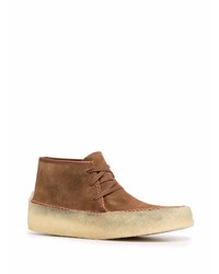 Bottines chukka en daim marron Clarks Originals