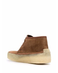 Bottines chukka en daim marron Clarks Originals