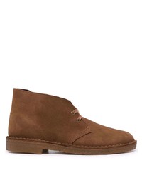 Bottines chukka en daim marron Clarks Originals