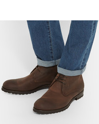 Bottines chukka en daim marron Harry's of London