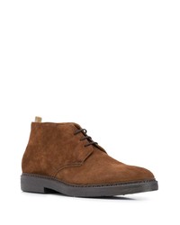 Bottines chukka en daim marron Doucal's