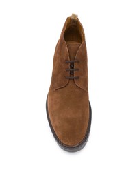 Bottines chukka en daim marron Doucal's