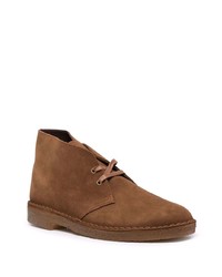 Bottines chukka en daim marron Clarks Originals