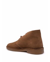 Bottines chukka en daim marron Clarks Originals