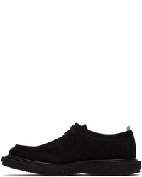 Bottines chukka en daim noires Officine Creative