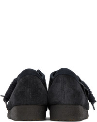 Bottines chukka en daim noires Clarks Originals