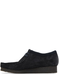 Bottines chukka en daim noires Clarks Originals