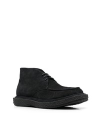 Bottines chukka en daim noires Officine Creative