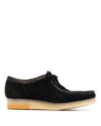 Bottines chukka en daim noires Clarks Originals