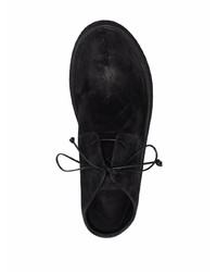 Bottines chukka en daim noires Marsèll