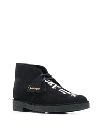 Bottines chukka en daim noires Palm Angels