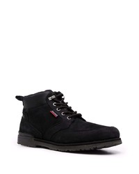 Bottines chukka en daim noires Tommy Hilfiger