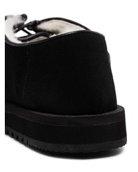 Bottines chukka en daim noires Suicoke