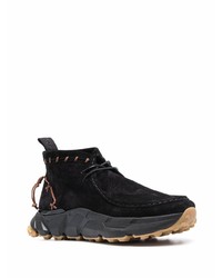 Bottines chukka en daim noires Buttero